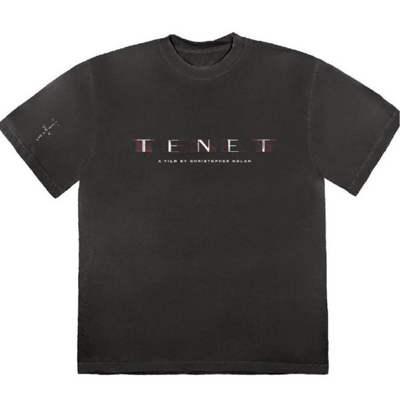 Cactus Jack x Tenet Limited Edition Black T-Shirt - Picture 1 of 4